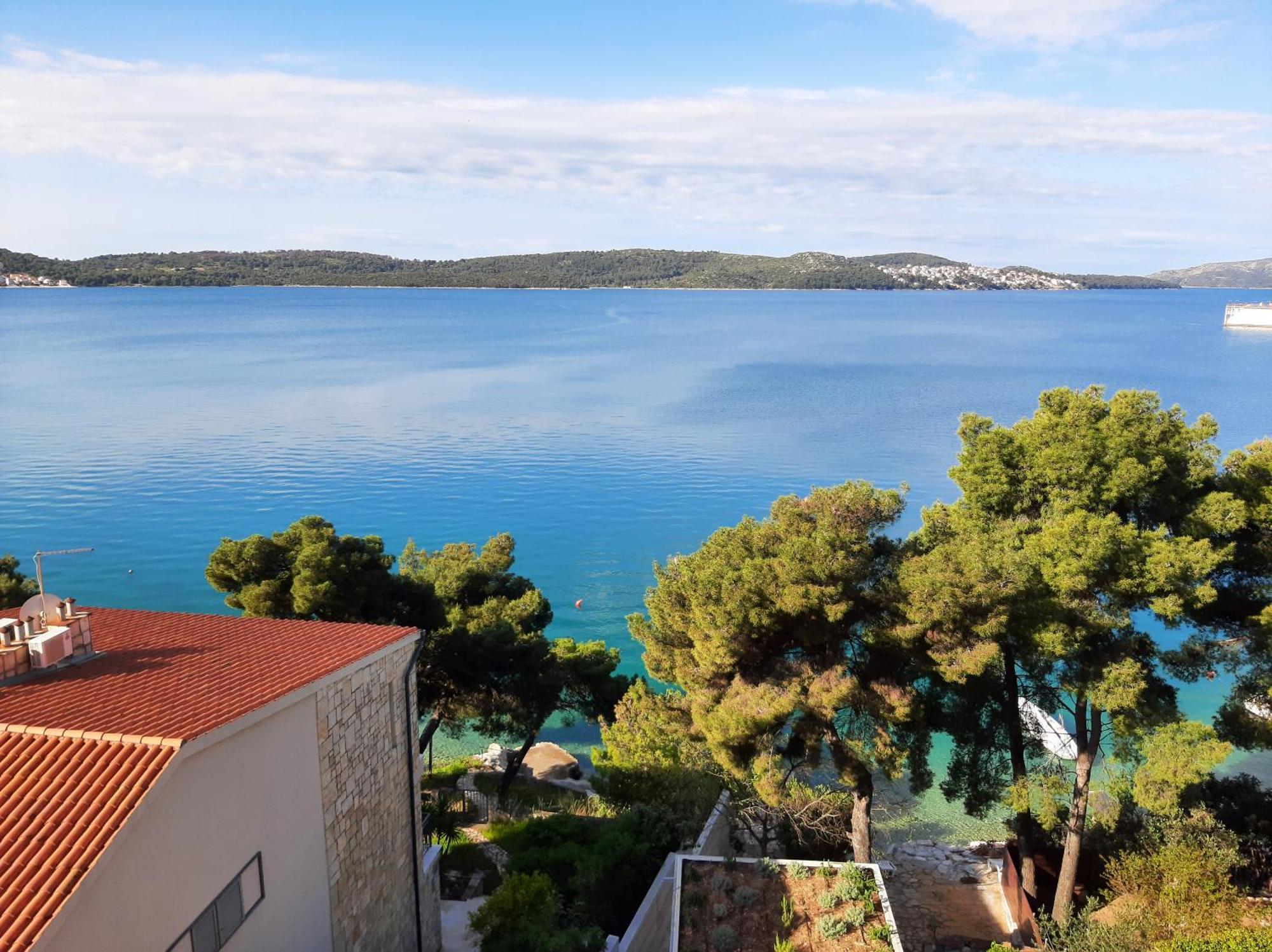 Villa Penava, Private Beach, Pool And 7Min To Трогир Экстерьер фото