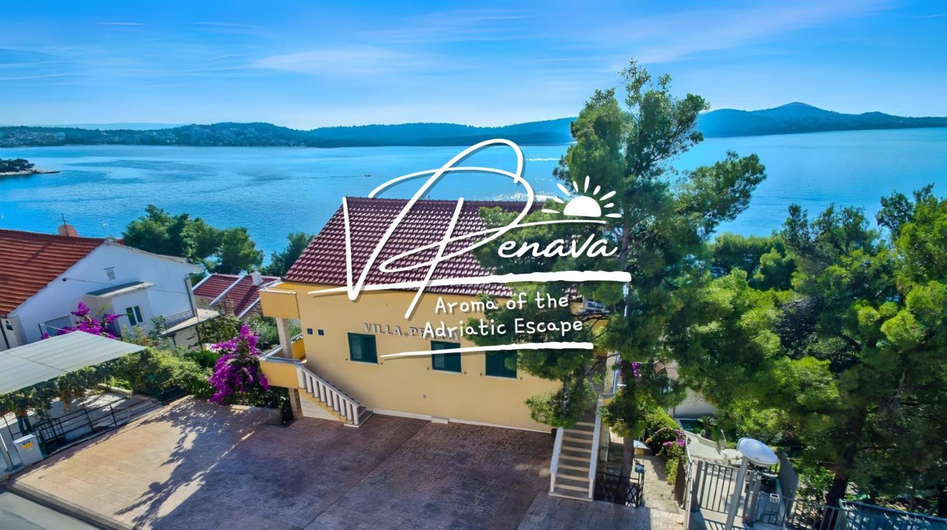 Villa Penava, Private Beach, Pool And 7Min To Трогир Экстерьер фото